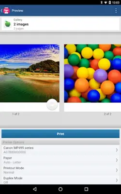 Printer 2 Go android App screenshot 3